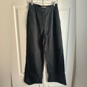 Abercrombie wide leg tailored pants